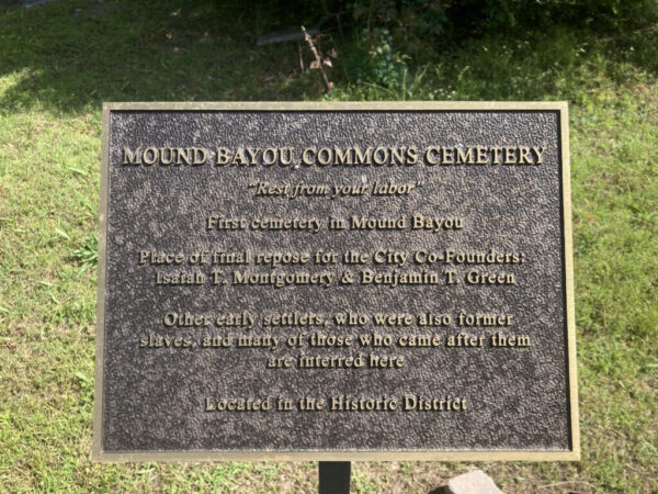 Mound Bayou Commons Cemetery