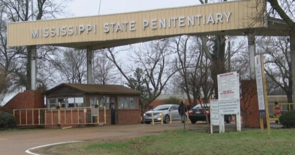 parchman The front gate to Parchman Penitentiary on Highway 49