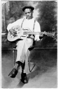 Memphis Willie Borum in the 1930s